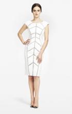 Daymor Couture - Illusion Cut Out Cocktail Dress 177