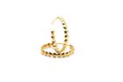 Tresor Collection - Lente Hoop Earrings In 18k Yellow Gold