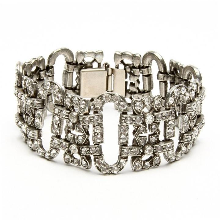 Ben-amun - Crystal Vintage Deco Bracelet