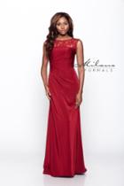 Milano Formals - Lace Illusion Evening Dress E2079