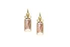 Tresor Collection - 18k Yg Earring With Champagne Diamond & Copper Rutile