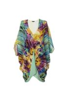 Caffe Swimwear - Silk Short Tunic In Green