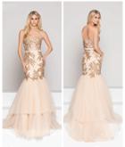 Colors Dress - 1896 Gilded Sweetheart Mermaid Dress