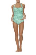 Helen Jon - Convertible Retro Tankini In Indochine Print