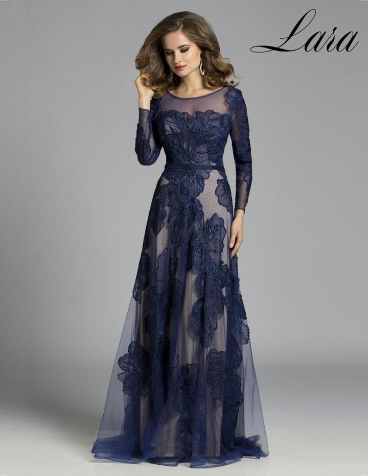 Lara Dresses - 32634 In Navy