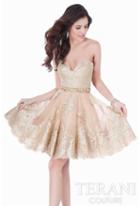 Terani Prom - Sophisticated Sweetheart Lace Cocktail Dress 1622h1115