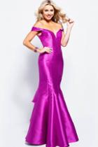 Jovani - Jvn59261 Off Shoulder Mermaid Dress