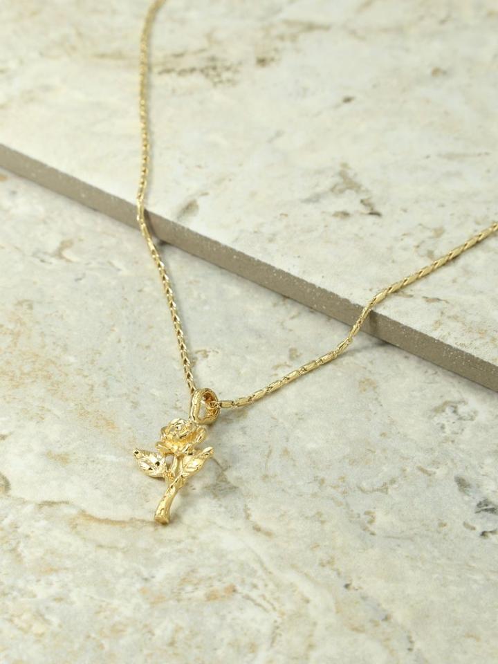 Montce Swim - Vanessa Mooney X The Gold Little Rosa Charm Necklace