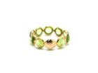 Tresor Collection - Peridot Stackable Ring Band In 18k Yellow Gold