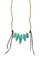 Heather Gardner - Turquoise Spike Necklace