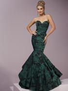 Tiffany Homecoming - Printed Fitted Dress 46105