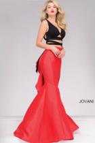 Jovani - Sexy Two-piece Mermaid Prom Dress 42475