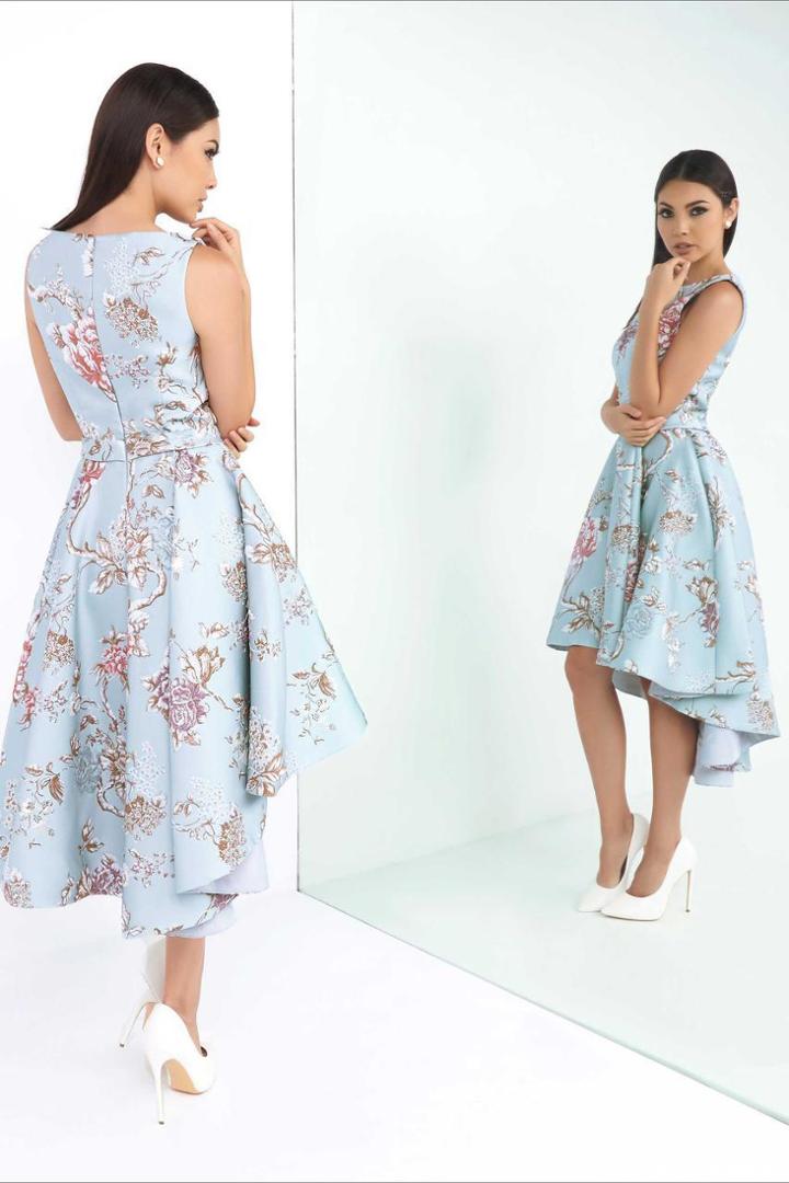 Ieena Duggal - High Neck Gown Style 25546i