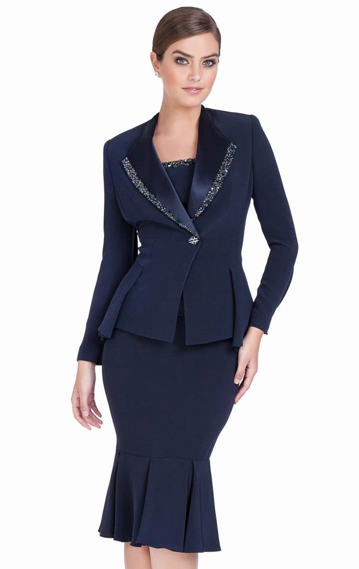 Terani Evening - Dazzling Beaded Square Neck Polyester Fit And Flare Gown With Jacket 1525s0969b