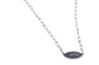 Nina Nguyen Jewelry - Petite Marquise Oxidized Necklace