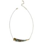 Heather Hawkins - Abalone Horn Necklace