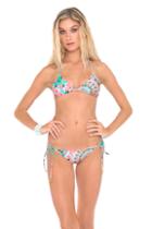 Luli Fama - Dream Catcher Crystallized Wavey Triangle Top In Multicolor (l47201)