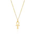 Logan Hollowell - New! Solid Eternal Ankh Cross Necklace