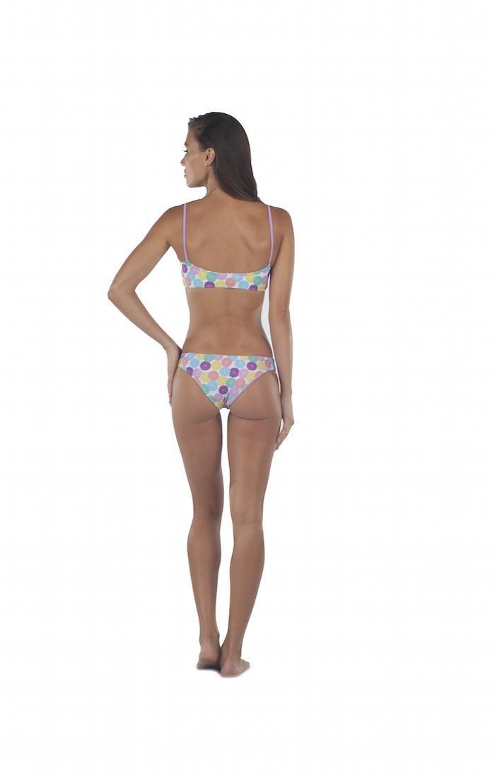 Lolli Swimwear - Double Dip Bottom In Ellas