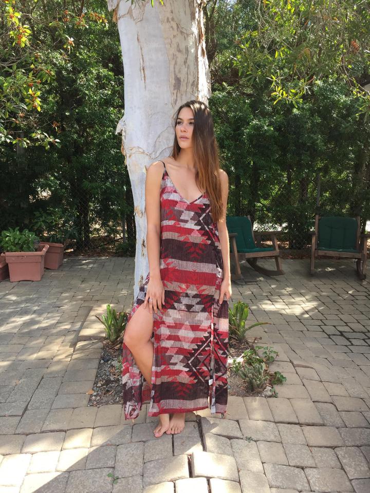 Wanderer Dress In Navajo