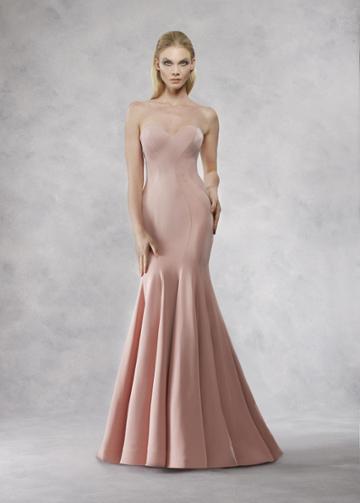 Janique - Jq1821 Classy Strapless Sweetheart Mermaid Gown