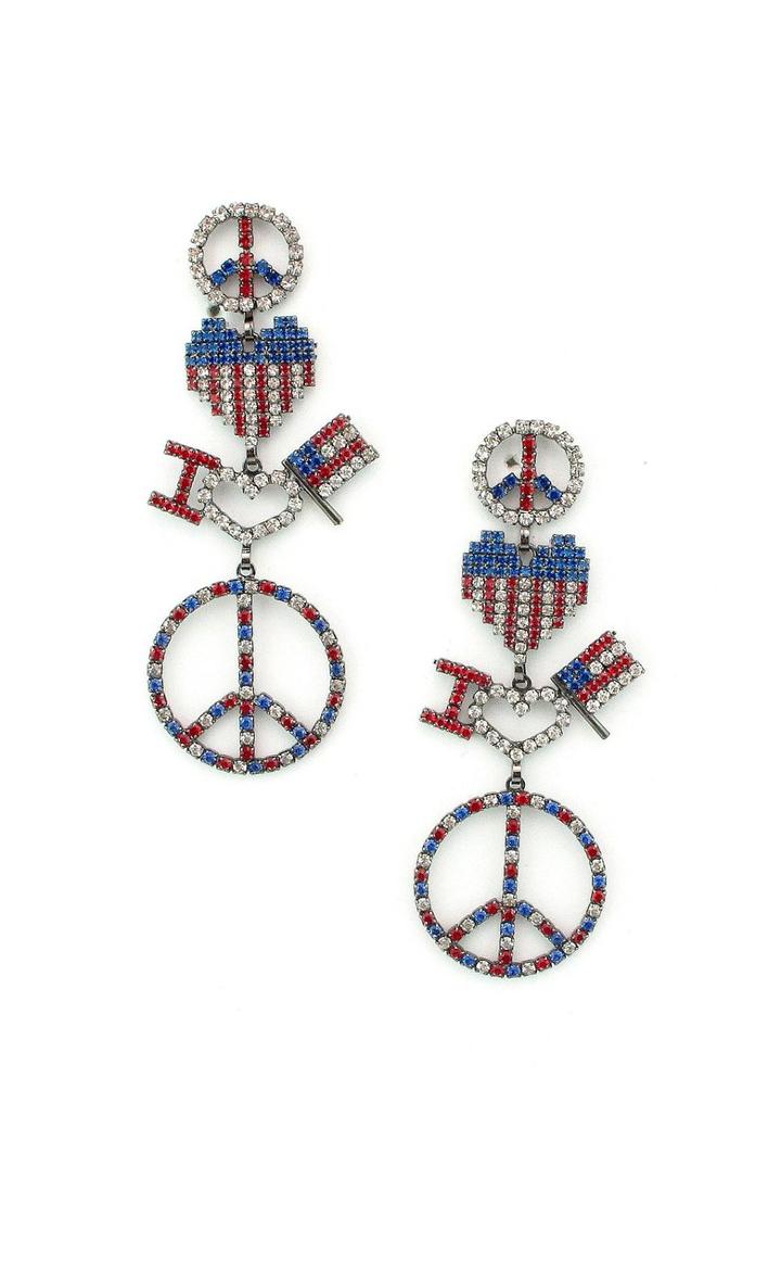 Elizabeth Cole Jewelry - Liberty Earrings