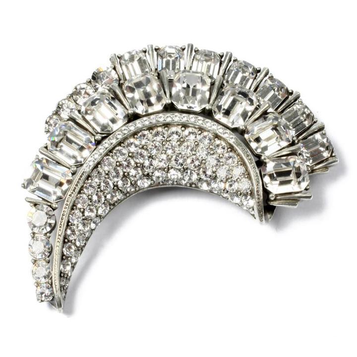Ben-amun - Swarovski Crystal Deco Brooch
