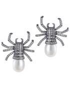 Jarin K Jewelry - Pave Spider Earrings