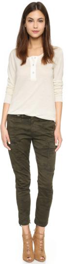 Hudson Jeans - Rowan Cargo Pants In Combat Camo