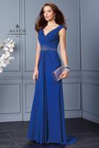 Alyce Paris Mother Of The Bride - 29753 Dress In Royal