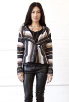 Goddis - Likko Textured Cardi In Chili Sand