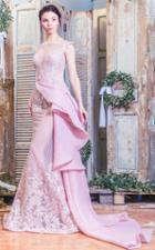 Mnm Couture - Lace Applique Evening Gown K3475