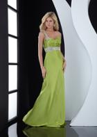 Jasz Couture - 4513 Dress In Dark Lime