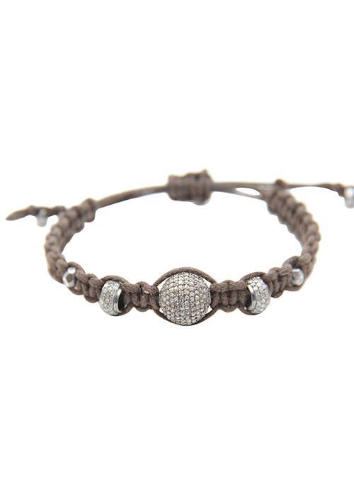 Heather Gardner - Macrame Diamond Bracelet