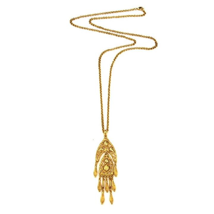 Ben-amun - Bohemian Chain Pendant Necklace