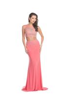 Aspeed - L1559 Two Piece Sheer Embellished Evening Dress