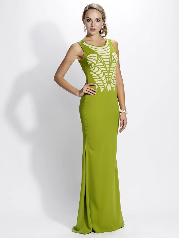 Baccio Couture - Paulina - 3193 Painted Long Dress