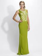 Baccio Couture - Paulina - 3193 Painted Long Dress