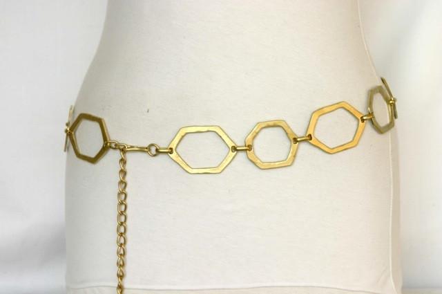 Streets Ahead - Gold Sexy Chain Belt