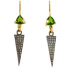 Mabel Chong - Triangle Spike Earrings-wholesale