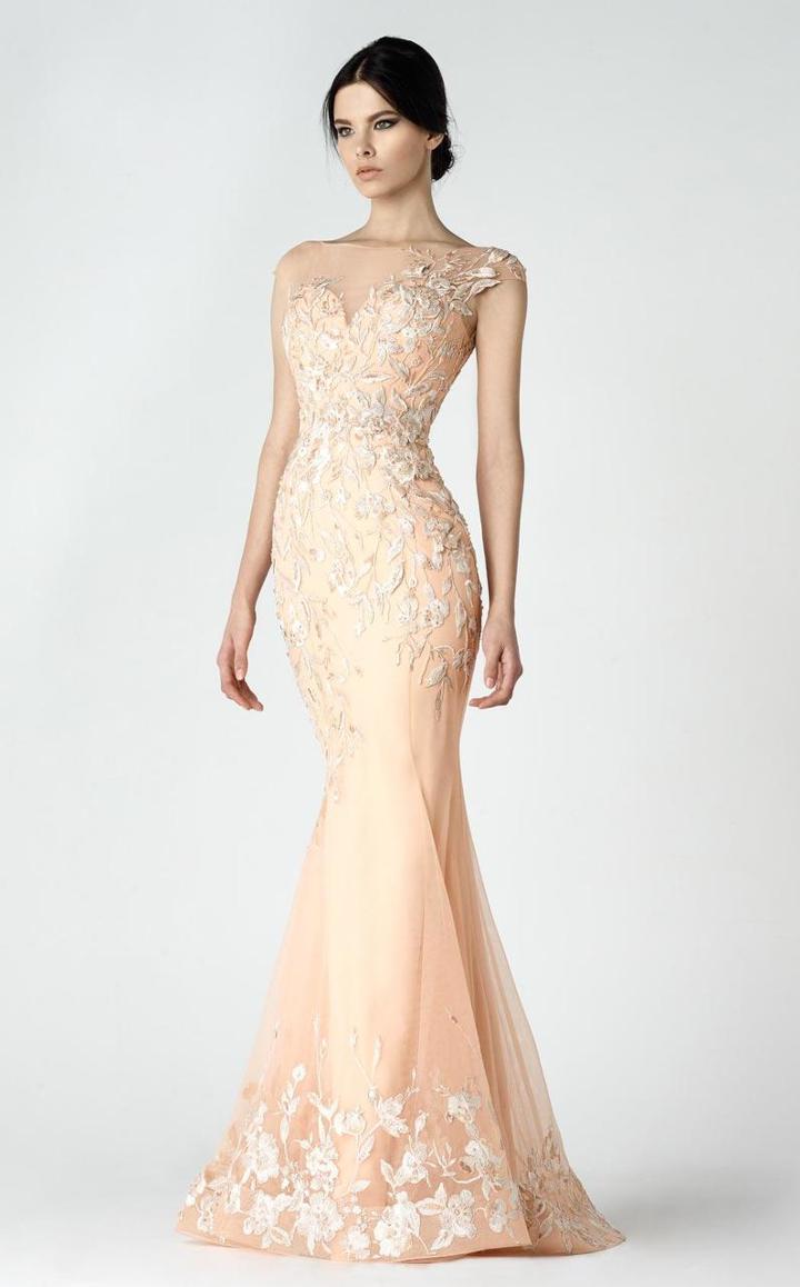 Saiid Kobeisy - Floral Long Gown 2909