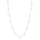 Teri Jon - Bridal Round Cz Short Necklace