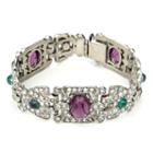 Ben-amun - Velvet Glamour Multi-color Crystal Bracelet
