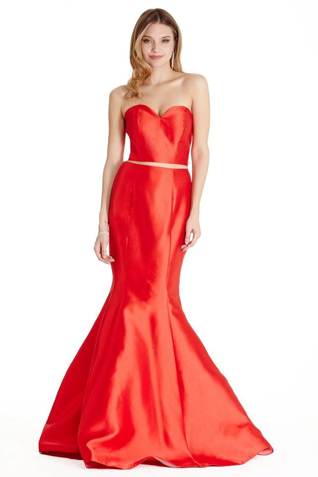 Aspeed - L1798 Two Piece Sweetheart Mermaid Evening Dress