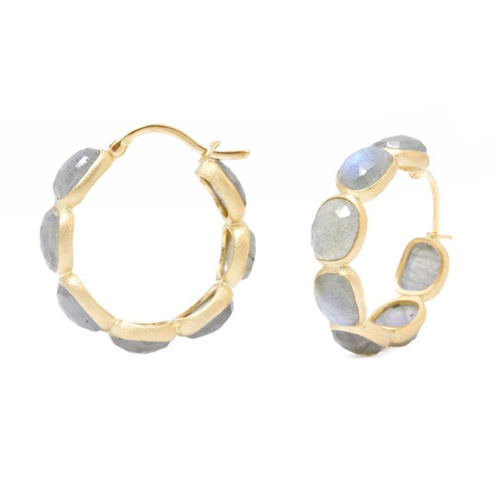 Nina Nguyen Jewelry - Legacy 18k Gold Hoop Earrings