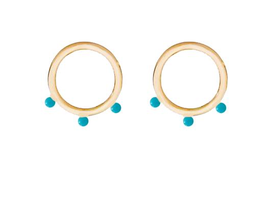 Bonheur Jewelry - Ella Gold Earrings