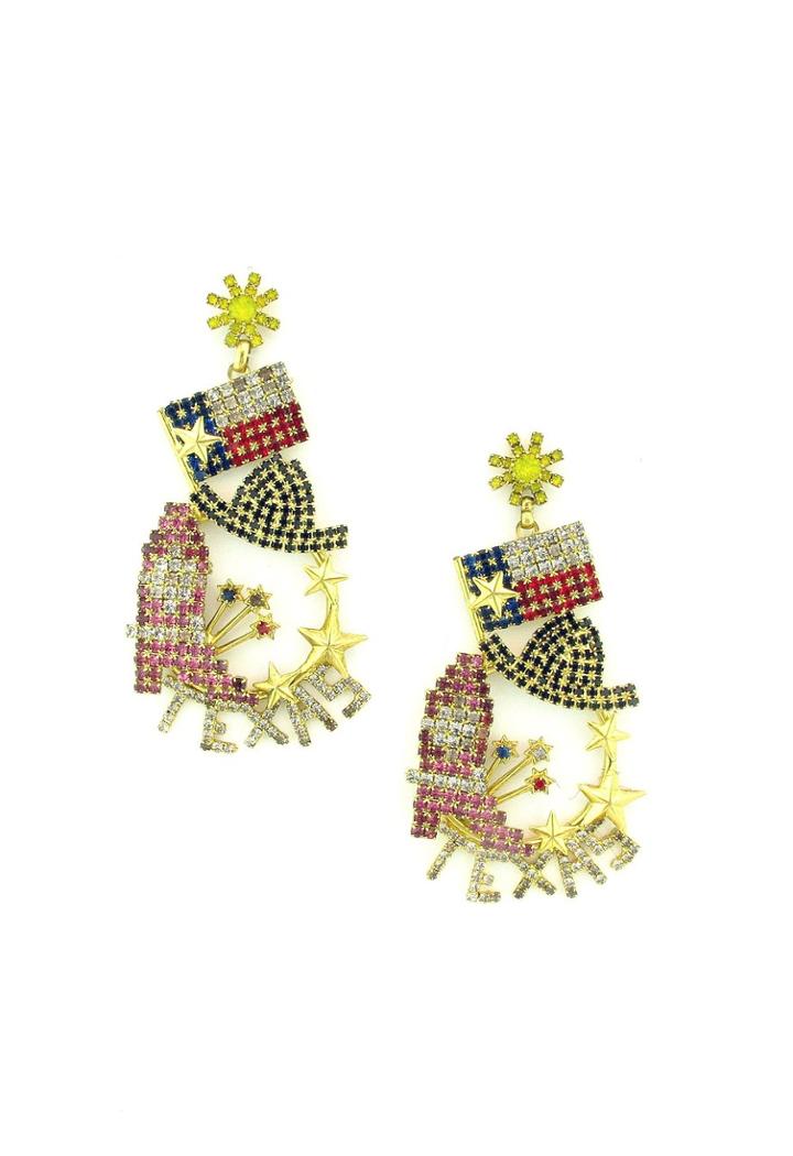 Elizabeth Cole Jewelry - Texas Earrings