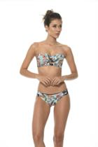 2017 Malai Swimwear - Dark Tropicalia Double Band Bottom B00233