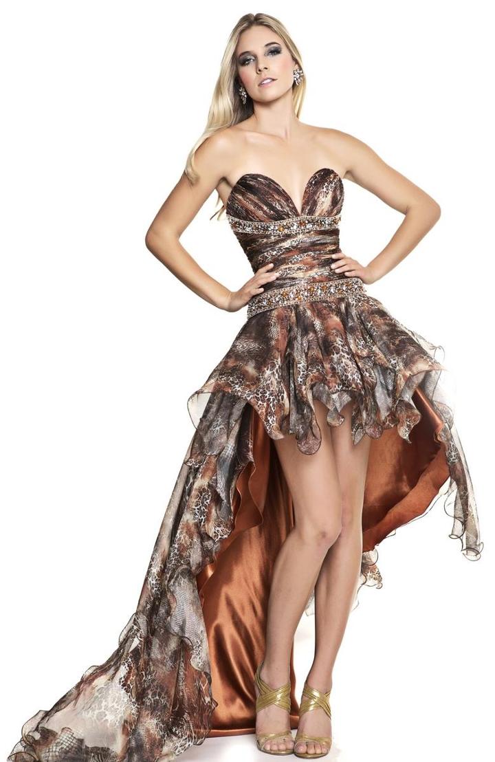 Nina Canacci - I60003p Dress In Brown Leopard