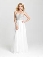 Madison James - 16-368 Dress In Ivory
